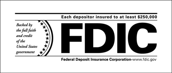 New FDIC footer logo graphic example